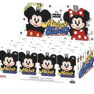 Mickey Family Cute Together Keychains